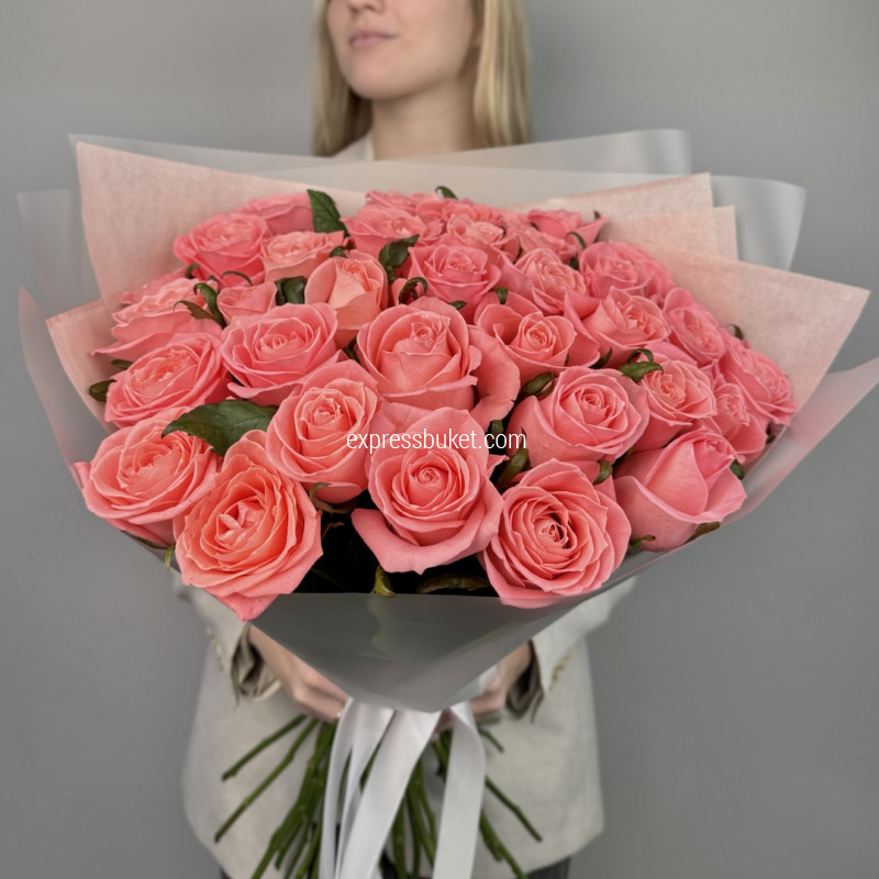 Букет из 35 роз Карина